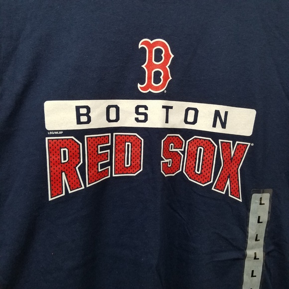 Boston Red Sox Men's Ring-Spun Cotton T-Shirt MLB - Picture 8 of 8